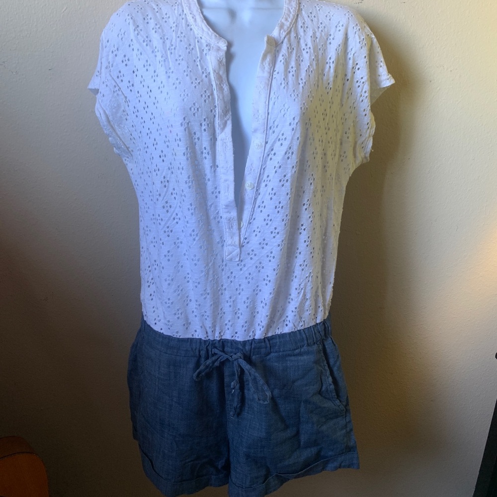 Splendid Shorts Jumpsuit Sz M